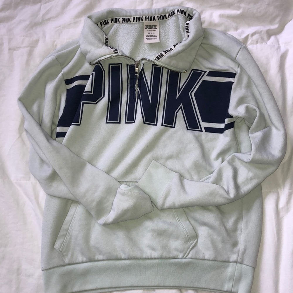 Quarter Zip VS PINK sweatshirt